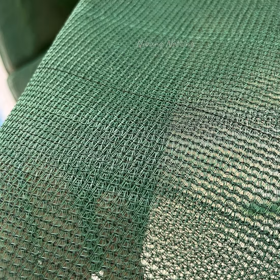 인기 있는 HDPE 주황색 니트 비계 건설 경고 울타리 안전망